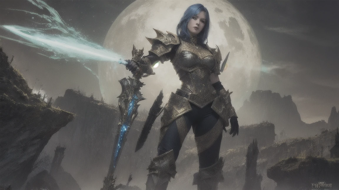 cinematic fantasy cyberpunk outfit, photorealistic, 8k, best quality, dramatic colors, intricate corpo lindo armor, beautiful tiefling woman, extremely detailed eyes and face, beautiful detailed eyes, beautiful detailed lips, long eyelashes, giant cat pet, masterpiece