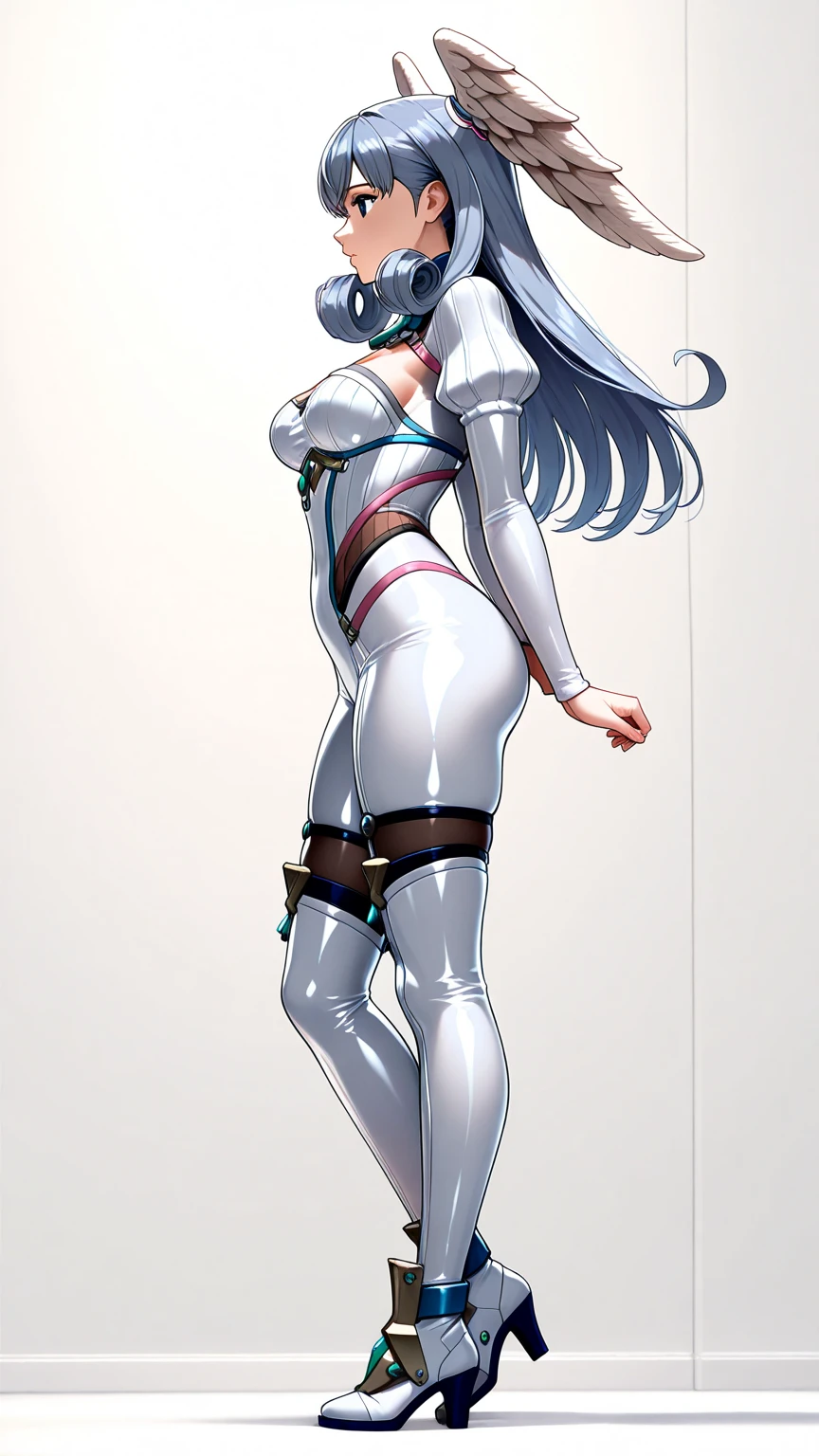 (artwork, best quality, extremely detailed CG, beautiful detailed eyes, ultra-detailed, {{{in the motel room}}}, intricate details: 1,2), 8k wallpaper, elaborate assets, (1 girl , Alone: ​​1.4), standing, (anime style textures), Very high resolution, (vibrant colors, dynamic lighting: 1.0), (high contrast: 0.8), cookie (Danmachi), , Long hair, blue ribbon , (twintails), gloves, ribbon, dress, king no, lust, , blue eyes, black hair, (slim), white gloves, cleavage, white dress, hair ribbon, bow, sleeves, sleeves dress, bangs, cleavage cropped, hair ornament, bow tie, cut-out clothes, very Long hair, level dressing, arm ribbon, (whole body: 1.1), smile, cute, muscular legs, muscular belly, pants, standing, barefoot