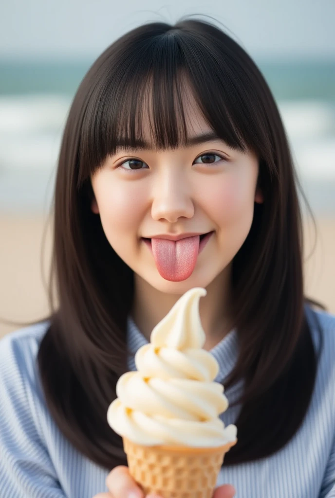 (8K, RAW Photos, Highest Quality, masutepiece: 1.7), (Realistic, Photorealistic: 1.9), , (Blushing, shy), Sweaty face, (business office room), (Full body, whole body), ((Small breasts)), (((Large amounts of  in a mouth))), open the mouth, (projectile ), (((have a glass, Large amounts of  in a glass)))