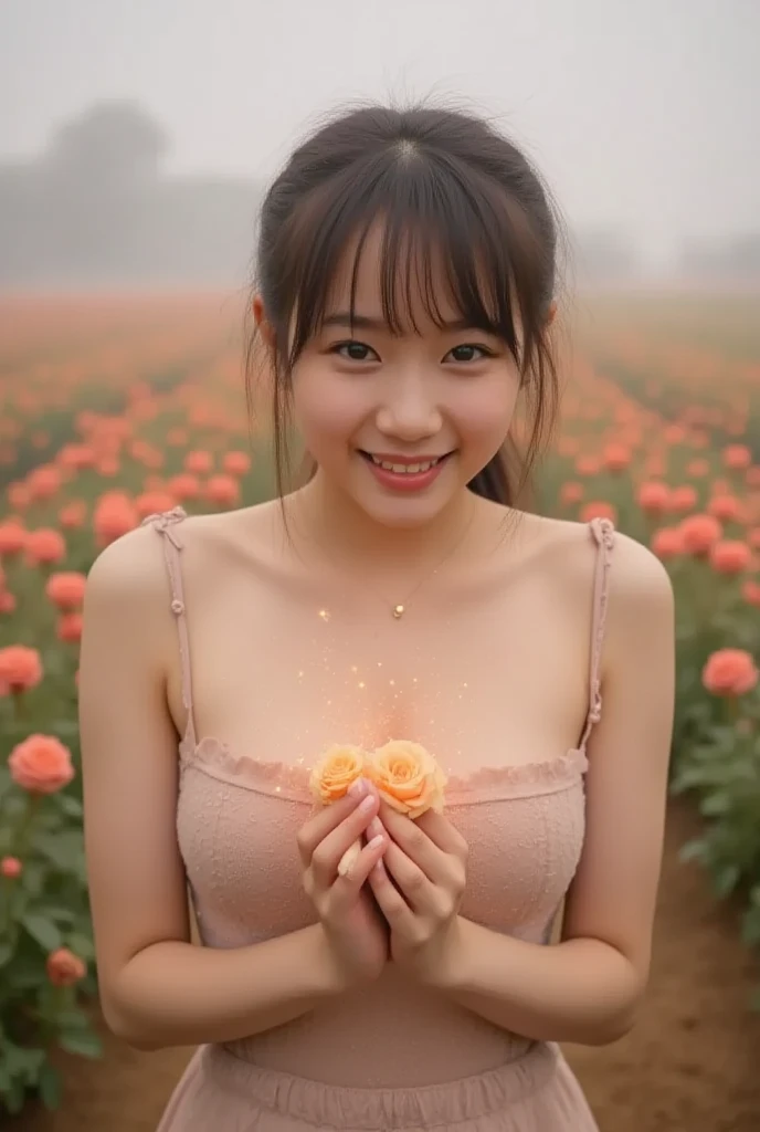 ((((The composition and angle of the girl is subjective from the viewer's perspective)))、（The girl and the viewer are lovers)、
A girl with a face she only shows to people she trusts、(1 Super sexy and super cute super big Japanese girl), brown hair, Great face and eyes, Tanuki face、Big eyes, Drooping eyes、Long and plentiful毛、thick and large  lips,、(wide open chest and high:1.1), Beautiful bigSuper big,  Chest, (Amazingly beautiful girl), brown hair,, (highest quality:1.4), (Super detailed), (very detailed CG integrated 8k wallpaper), Very detailed, High resolution raw color photos, Professional photography, Good balance between head and body,(((Super cute smile)))、 Super sexy and super cute mature woman, ((Chubby、A plump, voluptuous, selfish body that looks like it would be comfortable to hug, Round face,Tanuki face、Thick eyebrows、Big eyes。Drooping eyes、Long and plentiful、thick and big  and sexy lips、 About 40)),  (((ブラウンのストレートロングヘア、Cat ear,))) 、Flashy makeup, Fuller lips, Sexy Gaze,  (((A girl holding a beautiful bouquet))), Looking at the camera, Low angle shooting, Cute duck mouth,((Very precise and accurate )),  (masterpiece:1.43), (((Perfect )))、（((Perfect proportions))), Realistic photos, Full Shot, whole body, (height: 148cm), has two legs,Has two arms、has two legs, It should have two arms、Exact finger count)) 、 excitement、(((Super big)))、、(((Super big)))、(((Super big)))、(((Super big)))、(((Super big)))、(((Super big)))、A shy and cute smile、(((Super big)))、(((Super big)))、(((Super big)))、(((Super big)))、、(((Super big)))、、(((Super big)))、(((Super big)))、(((Super big)))、(((Super big)))、(((Super big)))、、(((Super big)))、、(((Super big)))、(((Super big)))、(((Super big)))、(((Super big)))、(((Super big)))、A shy and cute smile、(((A girl holding a beautiful bouquet)))