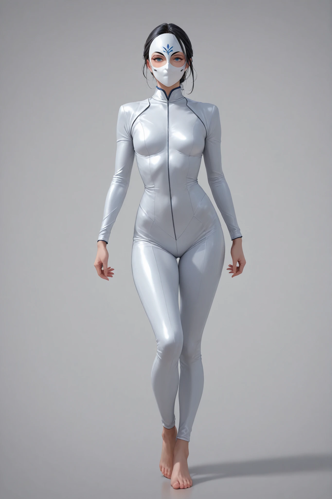 score_9,score_8_up,score_7_up,1girl,ichigo_franxx,blue hair,short hair,hairpin,green eyes,white bodysuit,rain,light particles,wooden floor,full body,pet collar,pool,shy,<lora:heelless_ballet_boots:0.8>,heelless ballet boots,zeroheels ballet boots,from side,knee boots,platform footwear,<lora:Ichigo_-_Darling_in_the_Franxx:0.4>,locked boots,