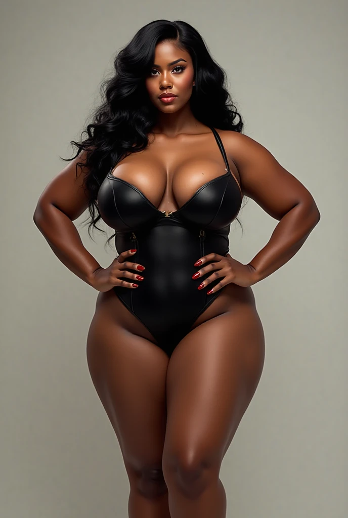 , EBONY, , photo vintage, visage feminin parfait, tache de rousseur, 1977, big huge breasts : 38H, REAR VIEW, ( LEOPARD BIKINI,  V-NECK, BIG CLEAVAGE,  BEAUTIFUL EYES, BEAUTIFUL HANDS, LIGHT SMILES,  PERFECT FACE,, tres long décolleté, GRAND BUDAPEST STYLE, JUNGLE BACKGROUND,, PERFECT ASS