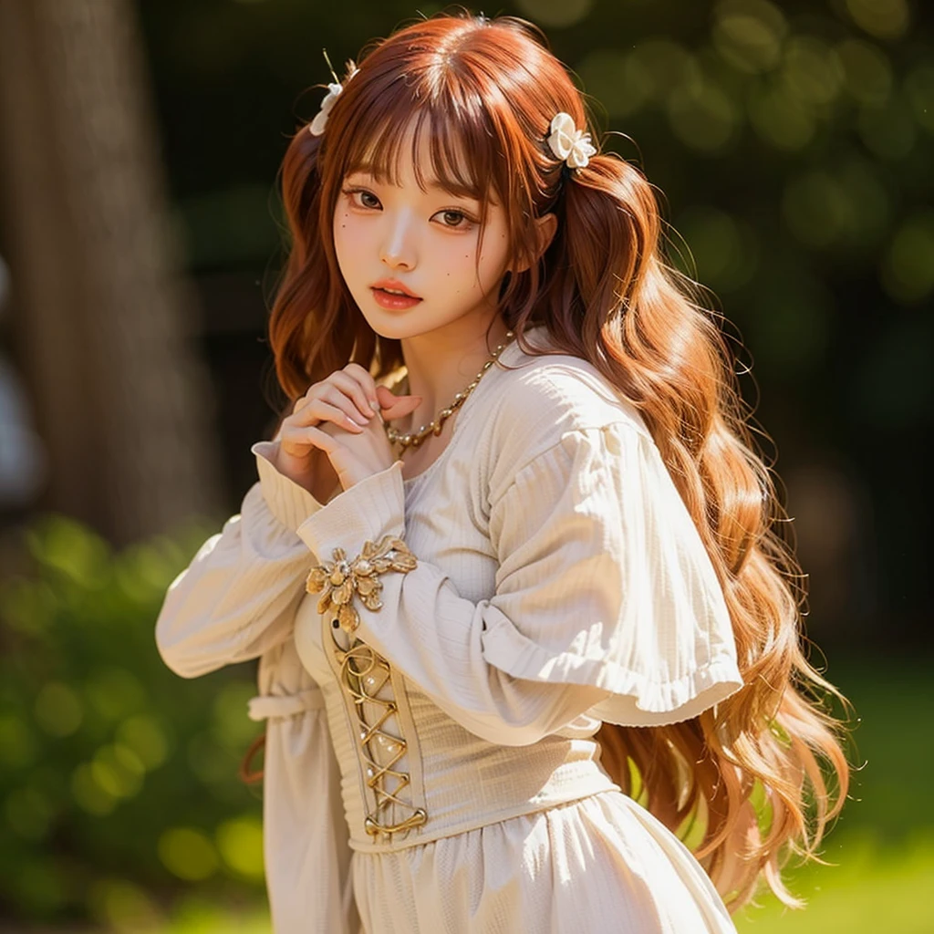 masterpiece, best quality, 1girl,long_hair,light smile, blunt bangs,looking at viewer,selfies,cowboy shot,(shot_hair:2),
(realistic:1.5), cinemagraph,