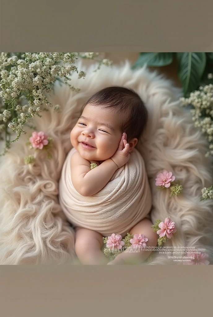 arafed baby wrapped in pink blanket with flowers and a teddy bear, wrapped in flowers, covered with flowers, inspired by Anne Geddes, covered in flowers, beautiful pink little girl, girl in a bed of flowers, girl in flowers, wrapped in flowers and wired, cute and lovely, hana alisa omer, by Anne Geddes, maternal photography 4 k