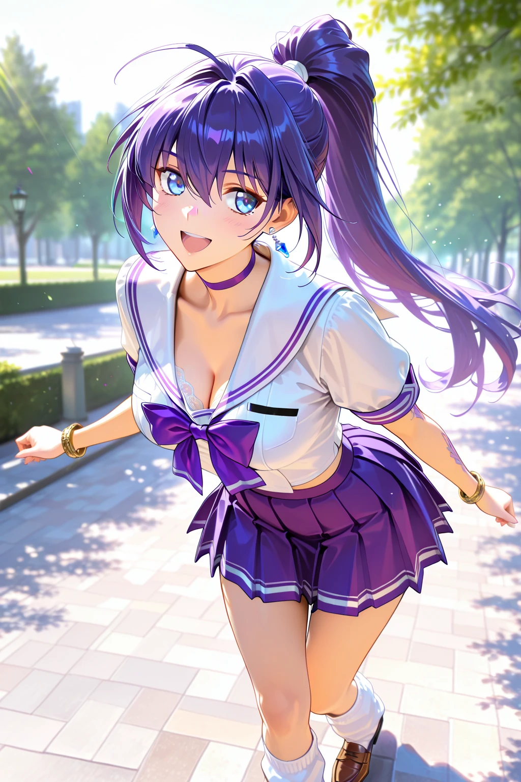 anime girl in a school uniform posing for a picture, realistic schoolgirl, hyperrealistic schoolgirl, a hyperrealistic schoolgirl, school girl, (sfw) safe for work,  anime style, of a schoolgirl posing, beautiful anime high school girl, ikki tousen, asuka suit under clothes!, cyber school girl,  style, cute schoolgirl --auto --s2