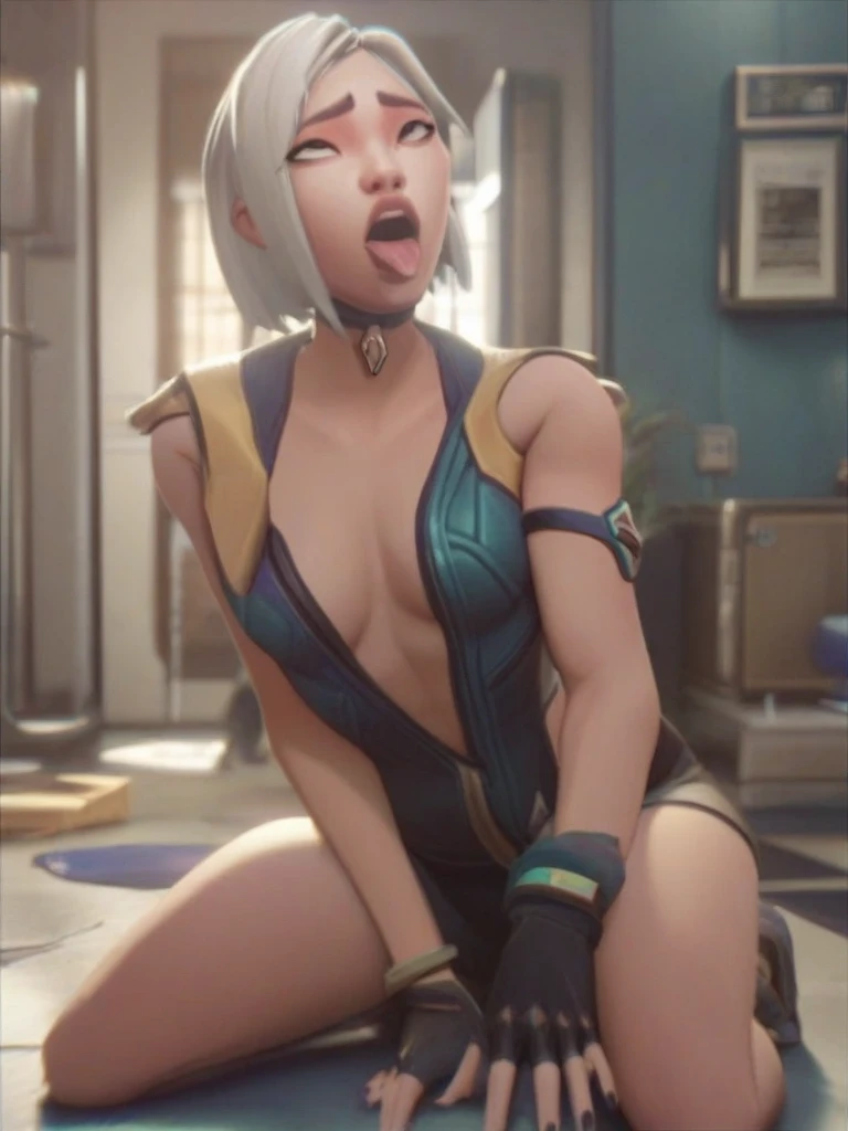 score_9, score_8_up, score_7_up, score_6_up, 1girl, 2.5d,  1girl,   hashimotokiriko, Kiriko (overwatch) , <lora:hashimotokiriko-000040:1> fox mask, smile,one breast out,medium breasts,(panties aside:1.2),perfect pussy,clitoral hood,clitoris,vulva,pussy juice,blushing,aroused,sweaty,oily skin,wet skin,standing,seductive pose,from below,