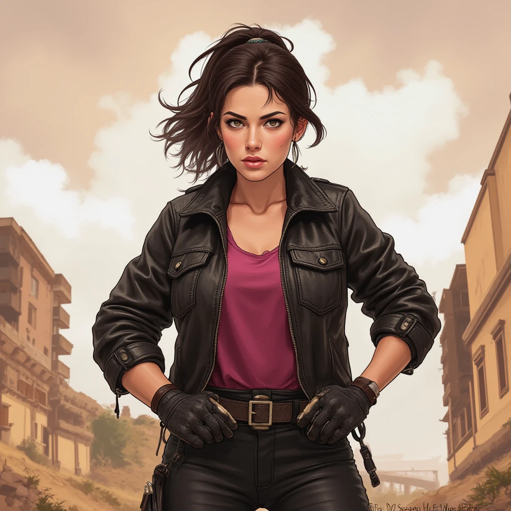 (cowboy shot), (masterpiece), (best quality:1.0), (ultra highres:1.0), highly detailed face and eyes,
BREAK
<lora:LinTLOK:0.6>LinTLOK, adjusting hair, 
<lora:Barbarian-V1:0.7> Barbarian, leather, bracer, studded, fur trim, pelvic curtain,
<lora:more_details:0.5>
BREAK
castle town, crowd, street vendor