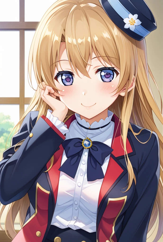 aikatsu,Blonde_HAIR,hoshimiya ichigo,hight resolution, absurdres, best_Quality, Ultra_Detailled, 8K, extremely_clear, photo, beautiful, Beautiful face, Scharp Focus, HDR, 1girl, Clean eyes, very wide-eyed,cyberpunk megacity background , hanabi, Beautiful face, very red , standing , very  pose, very young, teen, ,  chest, No Top, , Blond long hair with red ends, pierced ears, marin kitagawa, clothes lift, skirt lift,