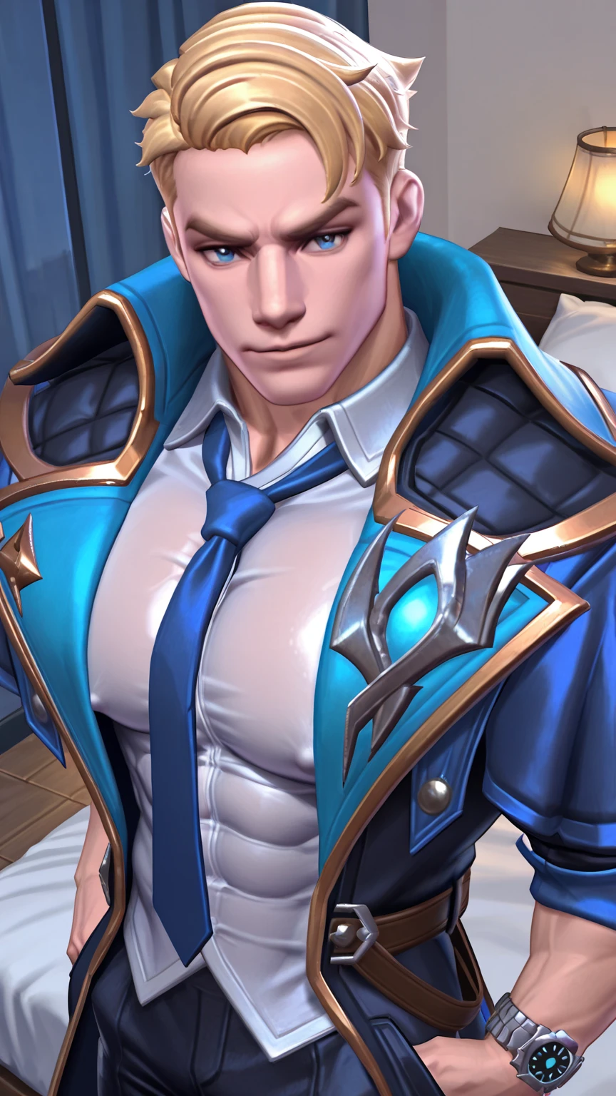 a man with silver hair and a white, tane skin, sigma male, extremely detailed face and eyes, detailed nose, smile, highly detailed  features, striking masculine features, strong jawline, intense gaze, serious expression, wearing a black suit, standing in a dark, moody room, dramatic studio lighting, cinematic composition, realistic, photorealistic, 8k, extremely detailed and sharp, muted color palette, chiaroscuro lighting