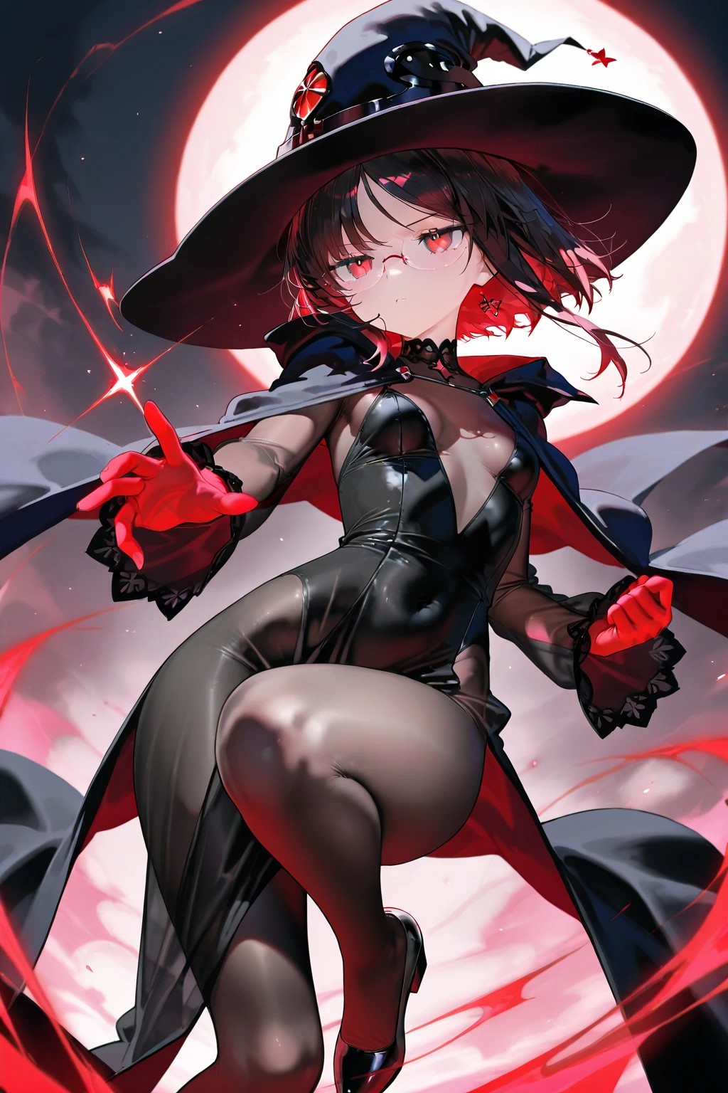 score_9, score_8_up, score_7_up, source_アニメ, masterpiece,(1boy and 1girl:1.3) , A busty female demon with a futanari has  with a crossdressing priest in the , A cross-dressing priest straddles a female demon, A crossdressing priest caresses his  with his hand