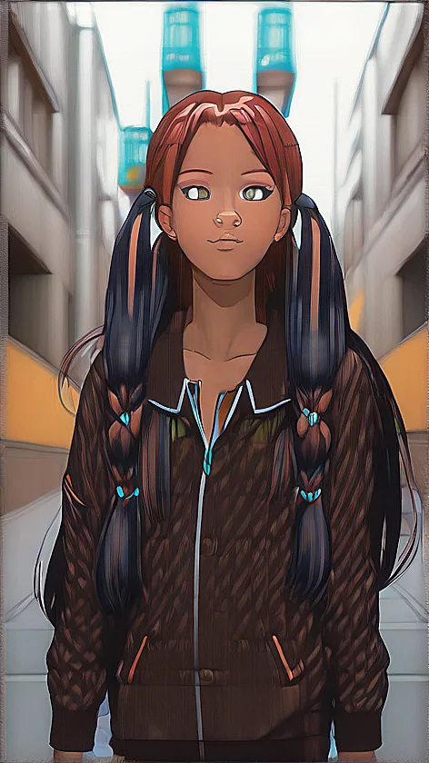 AIツールを使えば、アニメ画像を写実的な画像に変換できます. このプログラムはSD 1で動作します., これは写実的な画像を生成することに特化しています.