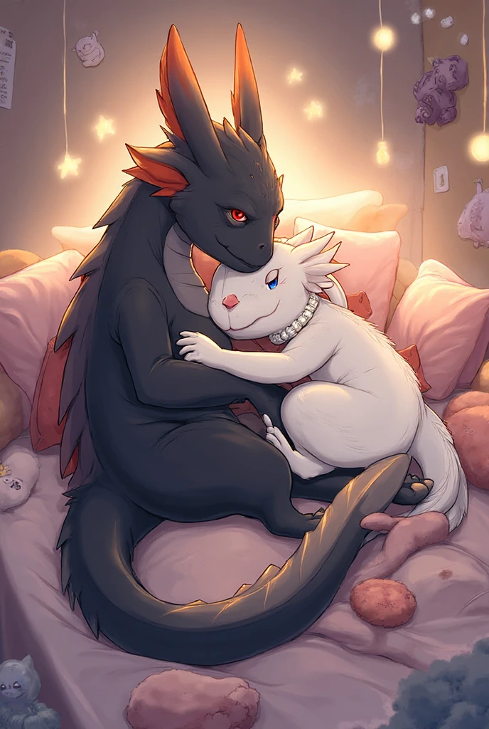 (dim lighting), (dark lighting), (dark shadows), detailed dragon scales, detailed dragon hide, detailed dragon scales all over hide, clearly outlined dragon scales all over skin, thick dragon scales, glowing dragon , glowing ,  glowing, back view, perspective. back view of a anthro dragon cub lying on his back and being  in the  by another anthro dragon cub, lying on his back, two males, two anthro male shota dragon cubs, thrust, (white dragon body), white dragon scales, (red body), red dragon scales,  from front,  from front, facing each other, kissing, kiss, passionate kiss, french kiss, yaoi, gay, ,  penetration, , penetrating , penetration, uploaded to e621, gay, ,  penetration, , humping , penetrating , red , red  deep in , making love, penetration,  from front, uploaded to e621, , glowing red , glowing and thick , glowing red , glowing red neon , large glowing , trending on artstation pixiv, young male anthro dragon, shota, shota boy, boyish, white hair, glowing hair, glowing hair, glowing tongue, red tongue, glowing red tongue, shaved head, large dragon tail, large dragon wings, glowing eyes, lies on the ground, male people, Half immersed in water, (( boy, Shota)), ( Boy, Shota),  boy, Shota, shota boy, young anthro dragon cub,  out, , half immersed in water, below a tree, reed, roots, flowers, leaves, bushes, dark, night, no lights, deep darkness, fireflies, complete darkness, very dark, extremely dark, glowing dragon , glowing dragon eyes, forest, deep in foliage, hiding in a bush, looking at each other, intently looking at each other, blushing, sobbing, drooling, , large amounts of , incredibly large amounts of  dripping from , thick drops of 