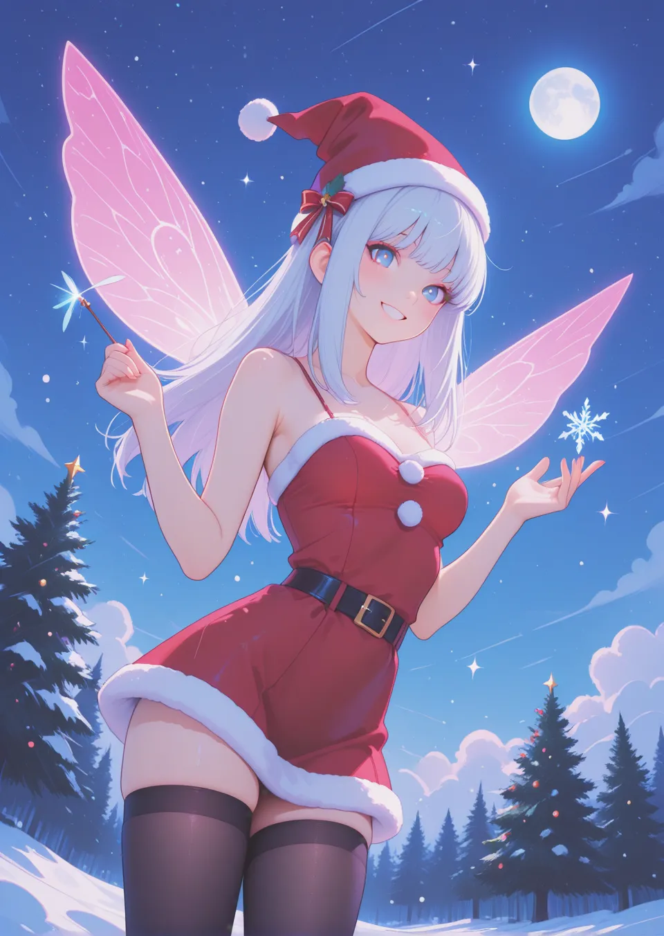 The Christmas fairy