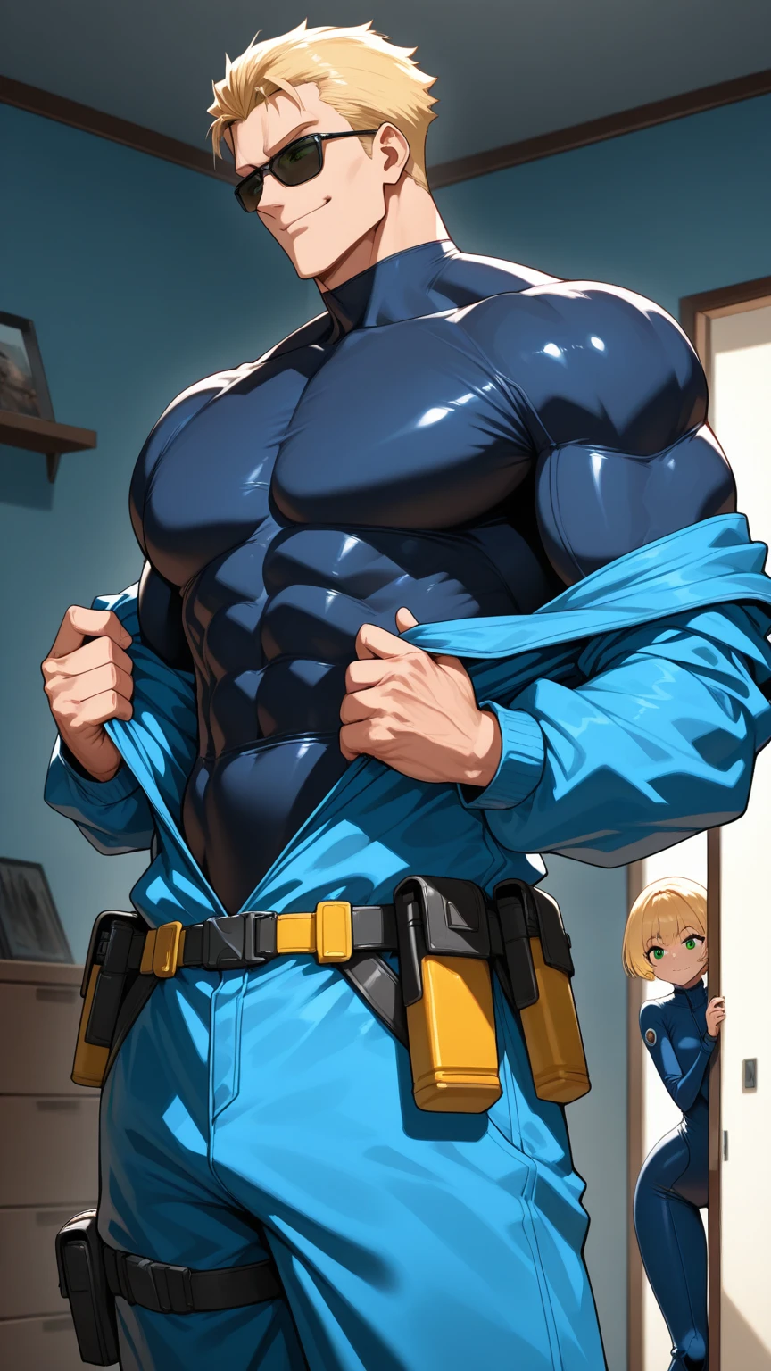 Author: Takemoto Arashi, (1 boy), Doggie Kruger, blue fur, blue fur, blue bod, One, solo, Men's Second, (Torso), hot body, muscle, Beautiful, , Attractive guy, (Detailed red eyes), Browster, a high resolution, Best quality), 4k, , male, portrait Doggie Kruger, gay, underpants, ,hot body hot belly. Show bear your huge . I wanna cook you  Drencheds . I sucked you big  Drencheds . I want to hug your big belly. Show you  Drencheds . Please show me your huge  Drencheds  🍆 
