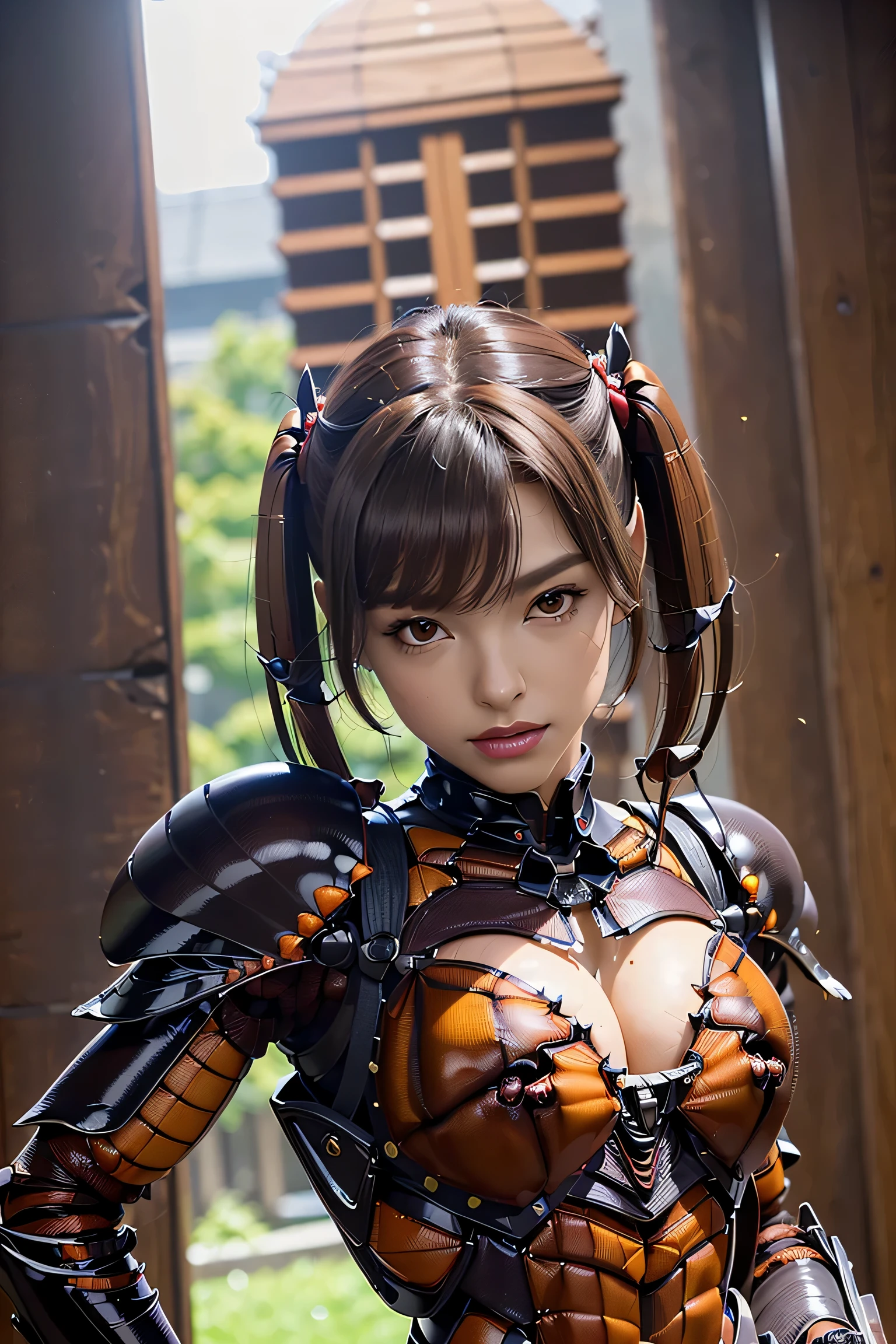 (high resolution,masterpiece,best quality,extremely detailed CG, anime, official art:1.4), realistic, photo, amazing fine details, all intricate, gloss and shiny,awesome many layers, 8k wall paper, 3d, sketch, kawaii, illustration,( solo:1.4), perfect female proportion,villainess, (fusion of dark brown cockroach and lady:1.4), (brown cockroach form lady:1.2), (brown cockroach lady:1.2), (fusion:1.2), (solo:1.4), (evil smile:1.2), muscular, abs, (cockroach brown exoskeleton bio insect suit:1.4), (cockroach brown exoskeleton bio insect armor:1.2), (brown transparency cockroach wing:1.4), (brown cockroach antennae:1.3),