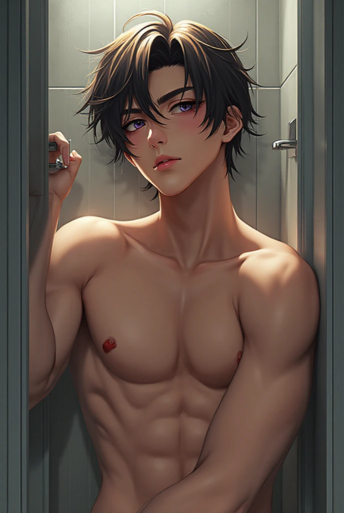 Hitoshi Shinsou desnudo
