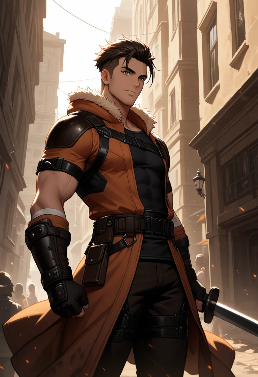 a man from the people, miner, high fantasy medievial style