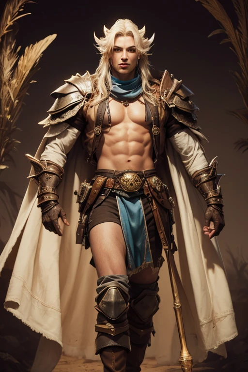 1man, solo, spartan male warrior with helmet and red cape, long black hair, angry, extremely handsome young man, silver hour, photorealistic, high contrast, 8k HD, detailed, hyper-detailed, realistic skin texture, blonde hair, huge chest, neckline, best quality, ultra high res, raw photo, dramatic lighting, unreal engine, intricate diffuse glow and silver tab, black cape, battlefield,  Standing