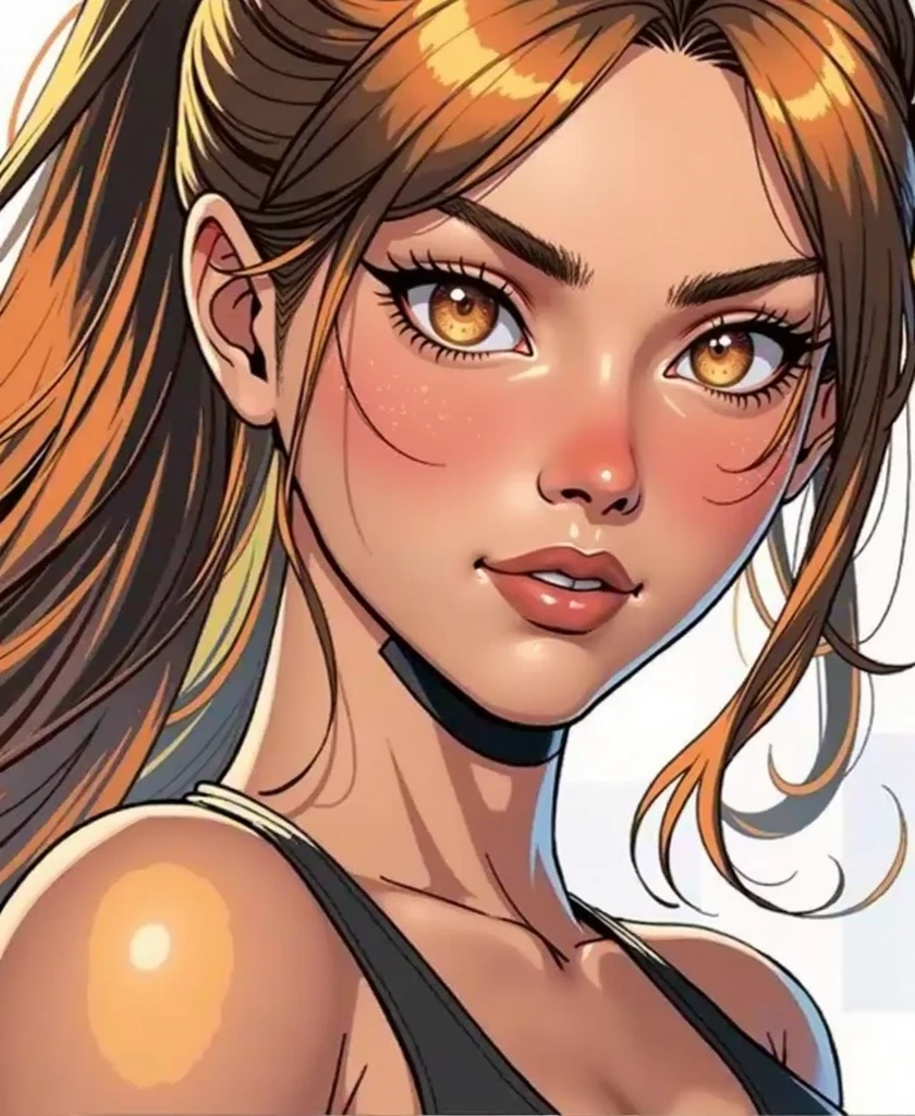 Female characters Fernanda Vasconcellos cast of the Grêmio team football game 2 women in the illustration, an Asian actress and a black Brazilian actress (maldosas sadomasoquistas) animado:1.2), mulher Imagem de desenho animado de uma mulher , roupas sensuais , garota super fofa, cartoon style illustration, estilo de arte dos desenhos animados, estilo de arte dos desenhos animados, digital illustration style, design de personagens altamente detalhado, arte digital detalhada fofa, City fan art, design de personagem retrato, beautiful digital illustration, retrato de alta qualidade, arte em quadrinhos, retrato do design do personagem, white background Buso  and  