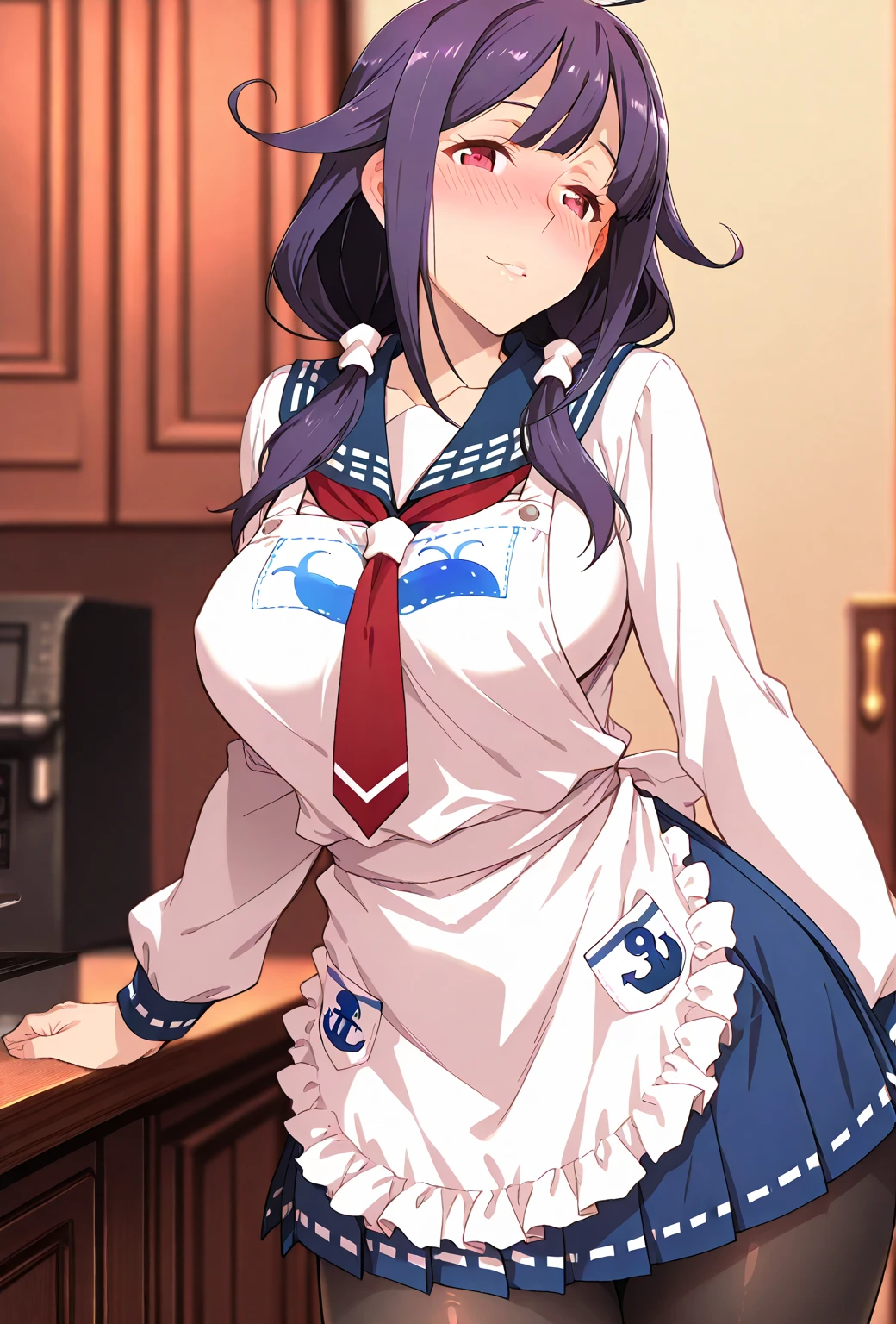 (masterpiece), (highest quality), ((Super detailed))、(super delicate)、Cute naughty Artificer mother、Pastel colors hair、(overwhelmingly huge breasts:1.2, Thighs:1.2, thick legs:1.2, curvy:1.2, towering stature:1.6, massive fat thick unnatural belly, Plump)、Gorgeous、purple eyes, (hair over one eyes:1.4, ahoge, messy hair:1.2, tired hair:1.2, flipped hair, very long hair, bags under eyes:1.3), black hair, (purple hair:1.1), (blush:1.2, emberrased:1.2, quiet personality:1.2, scared:1.2, looking away, wavy mouth), , hand over face