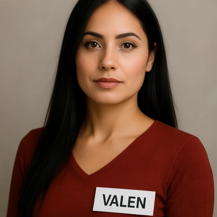 a photo of woman named vALEN