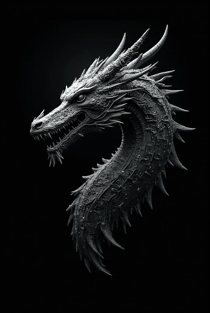 masterpiece, best quality, octane render, hdr,
no humans, simple background, black background, grey background, depth of field, gradient background,
(ring), silver, intricate detail, Dragon on ring, (Dragon body),
<lora:ElderRing:1>
