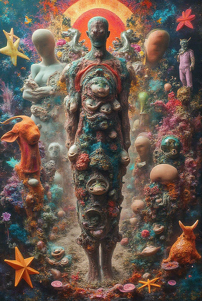 (50s scifi) (subject 1: a bunch of sensual plant alien women, extremely detailed, beautiful detailed eyes, beautiful detailed lips, extremely detailed faces, longeyelashes, alien plant ,  clad, large breasts), (subject 2: captive human damsel bound and gagged, , busty, hot ugly), the aliens are discussing evolution, space, vivid colors, cinematic lighting, photorealistic, concept art, 8k, high quality (show the women head to toe, full body shot, show all of them)
