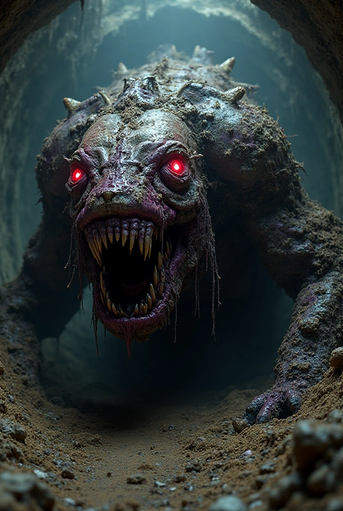 A brave adventurer is devoured by a terrifying mimic:1.9、A monster disguised as a treasure chest、Big fangs、Blood、Scream、Dark and gloomy cave、Dark fantasy、Horror、oil、(Highest quality、8K、High resolution、masterpiece:1.2)、Super detailed、(Real、Photorealistic、Photorealistic:1.37)、HDR、Studio Lighting、Extremely detailed depiction、Dramatic lighting、Cinematic、Moody atmosphere、Rich color palette、Dramatic Shadows、Ominous atmosphere