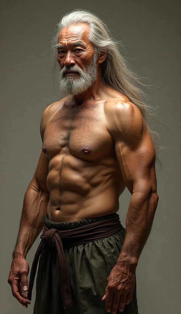 ethereal photo of 2 men, 1 white Irish man, 1 African man, 50 years old, shirtless, emerging from swirling strokes of smoke and vapors, long hair, style of Peter Lindbergh, intricate artwork masterpiece, ominous, golden ratio, trending on cgsociety, intricate, epic, trending on artstation, by artgerm, h. r. giger and beksinski, highly detailed, vibrant, production cinematic character render, ultra high quality model