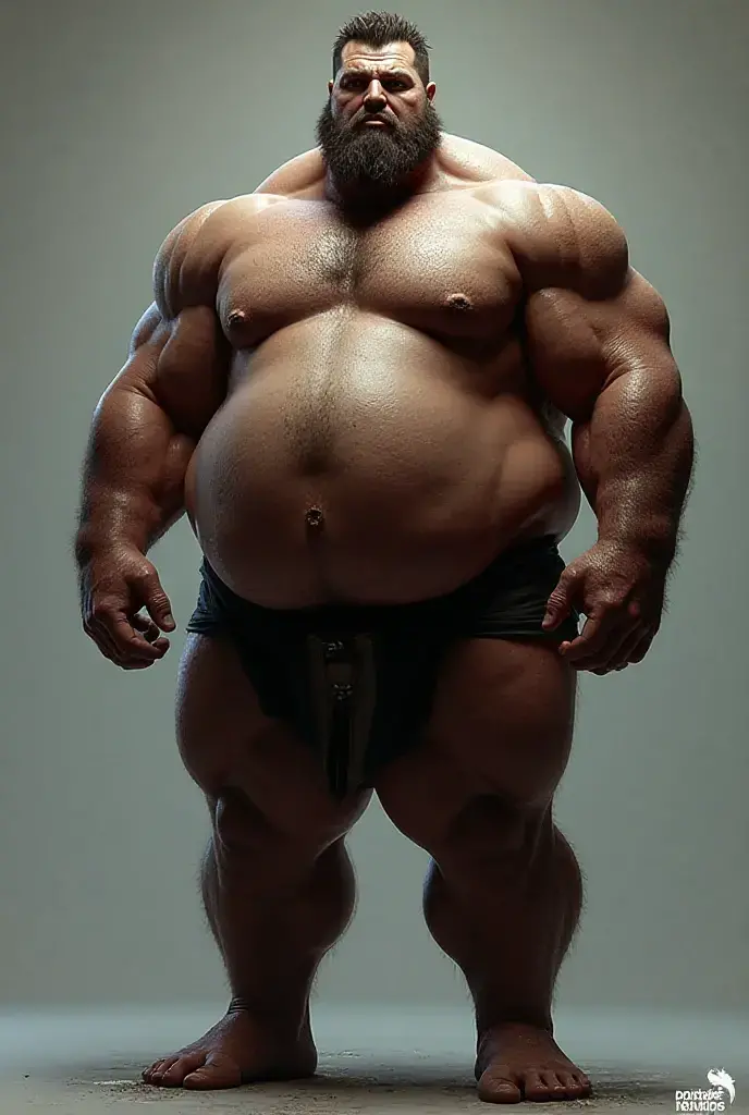 ?????, fat, muscular