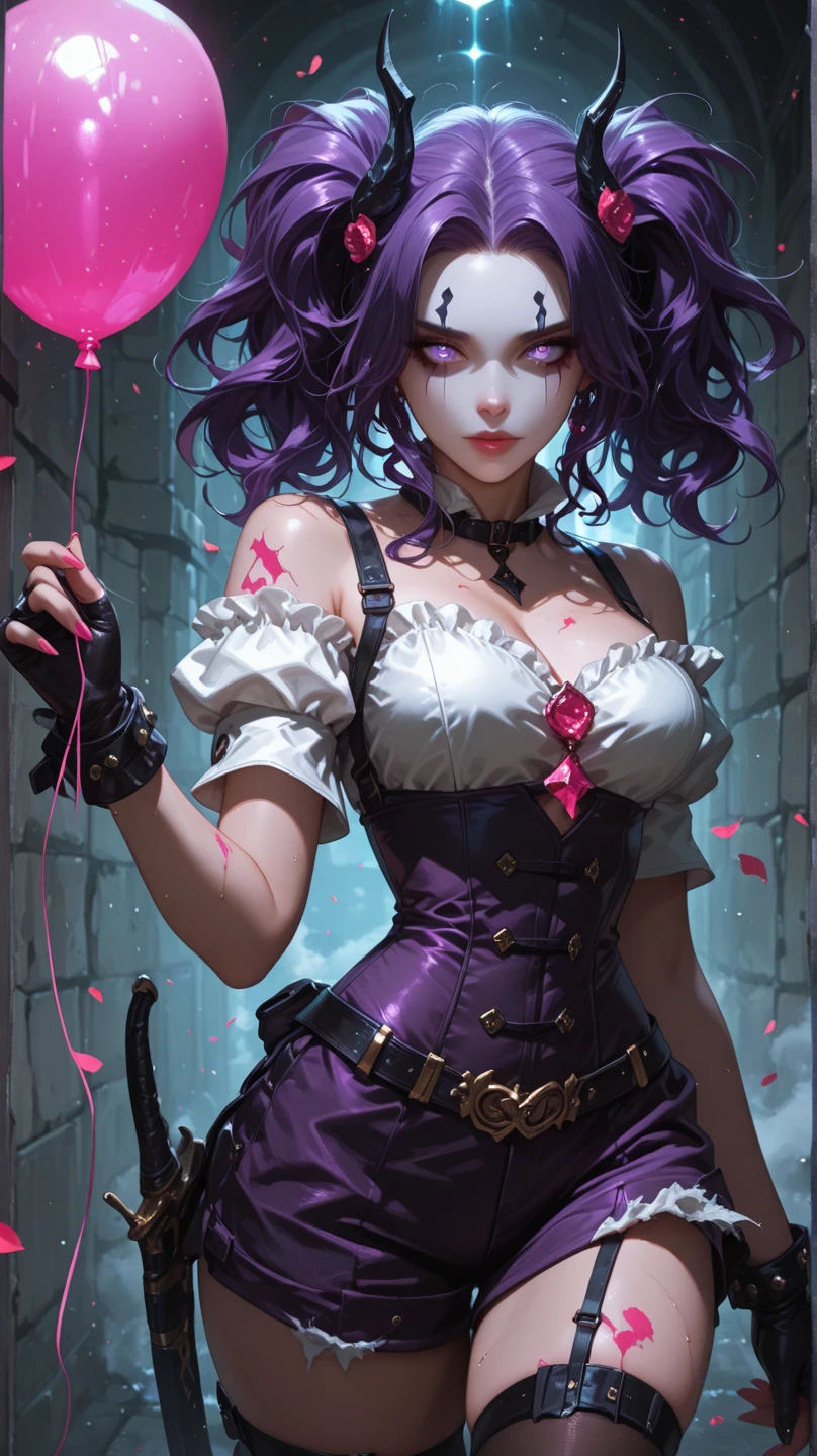 a male being forcefully feminized, humiliated and erotically depicted, in a dark goth style (smeared makeup)