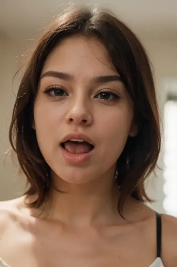 (Nswf), Natalie Portman in a kneeling pose sucks a pennis of orc, (oral ????:1.4), (????????:1.3), (suck ????), ?????? ????????, ???? of mouth, coercion to ????????, torn panties
