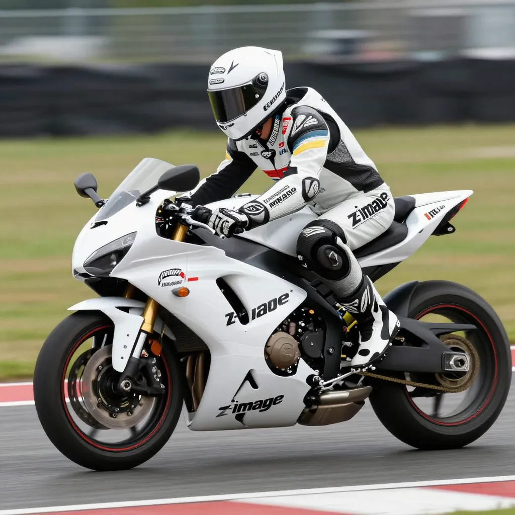 Motorcycle Racer Image Generation