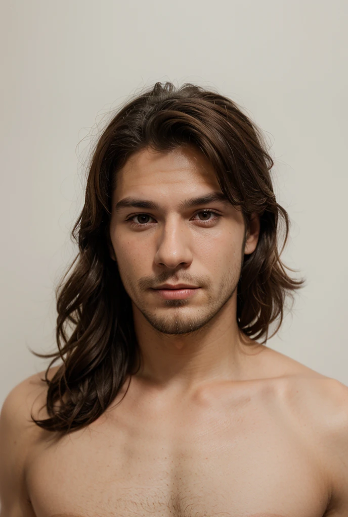 1boy,handsome male,face,beard,white background