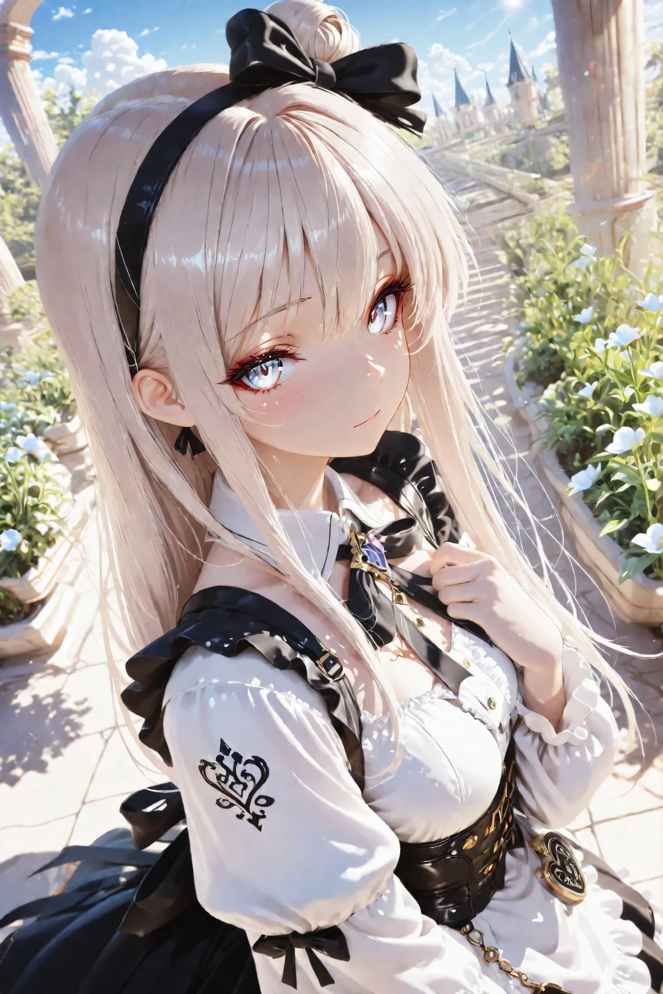 Highest Quality, Ultra High Precision, masterpiece, super high quality, Highest, masterpiece, Alice in Wonderland、 troubled face, watercolor、platinum blonde hair、High resolution RAW color art 、 ,fair skin、 Amazing vibe 、perfect detail as a 10 year old girl, artistic, amazing space,、
Highest Quality, HD model, Ultra High Accuracy, 3d rendering, ultra sharp、、
,,BREAK, 16K resolution,masterpiece,Very Detailed,Ultra High Precision ,super high quality,anime style , detailed eyes ,detail face on the back of the hand, HDR ,clear line , detailed background、 Mysterious Plant 、Mysterious Gardens