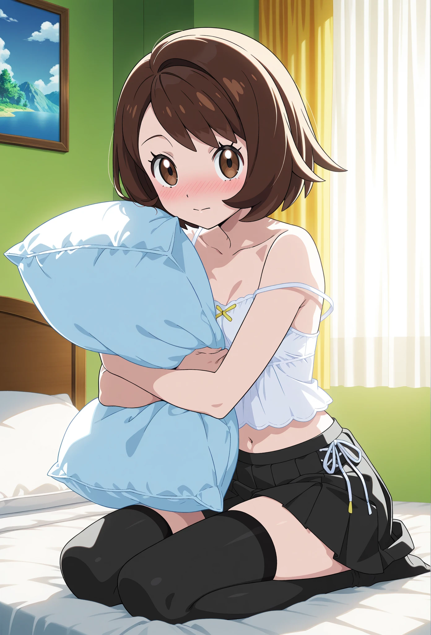 （best quality， masterpiece），mine, , details), (Light and shadow oxtail,，, bed background, Cute girl posing on pillow,，, ，Pillow,（piles of Pillow），Upholstered，（（four poster bed）），Soft pillow quotation，，Lots of Pillow，，（Pillow），，The love surrounding the protagonist，steam，，，Luxury Pillow），，（luxury bed），（Gorgeous pattern pillow），luxurious pillow，（bedroom ），，，pillow ，hump，open mouth，,red eyes,,kneeling,（Love around the protagonist），（Steaming hot），（pillow）,Four poster bed，Canopy bed，Lots of pillow heads，madoka kaname，princess bed