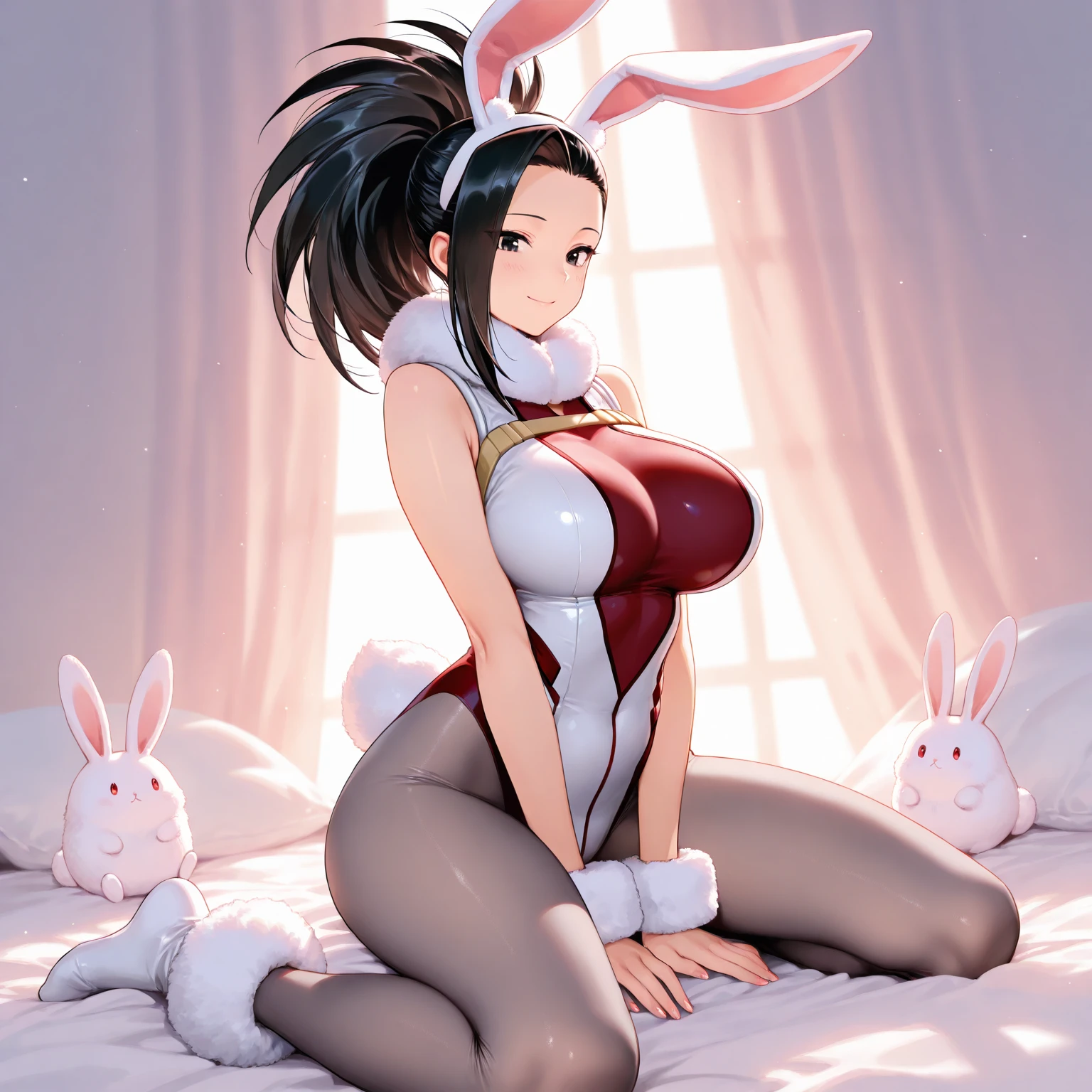 Brown-skinned bunny girl, sexy, ecchi hentai Nicki Minaj as bride with tied hands, sitting on operating table, in hospital, white wedding dress deep v open crotch dress half dragged, fully exposed her breasts, main, main camel toes, thick camel toes exposed, big shiny breasts exposed, almost naked, brunette bangs, (8k, RAW photo, realistic: 1.25), (lip gloss, highest quality, ultra-high resolution, depth of field, chromatic aberration) staring at the audience, gold necklace, excitement, sexy pose, necklace, full body, knee-high stockings, sheer see-through panties, transparent nurse outfit, visible, furry, breasts visible, perfect hands, perfect feet, big ass, perfect body, steam wave, SFW --auto --s2