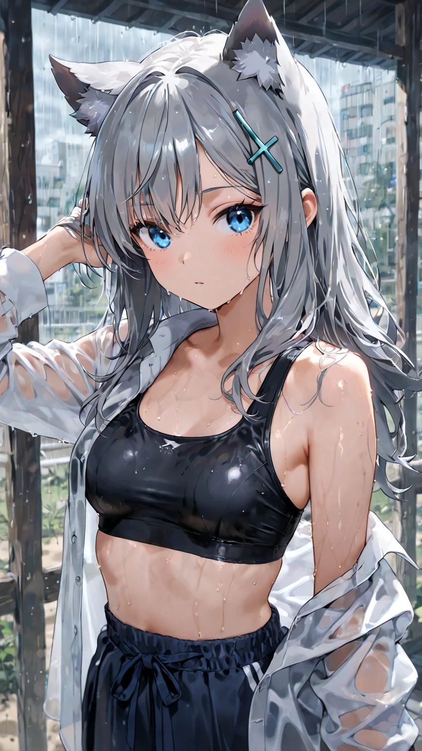 Fix deformed hands、Redraw