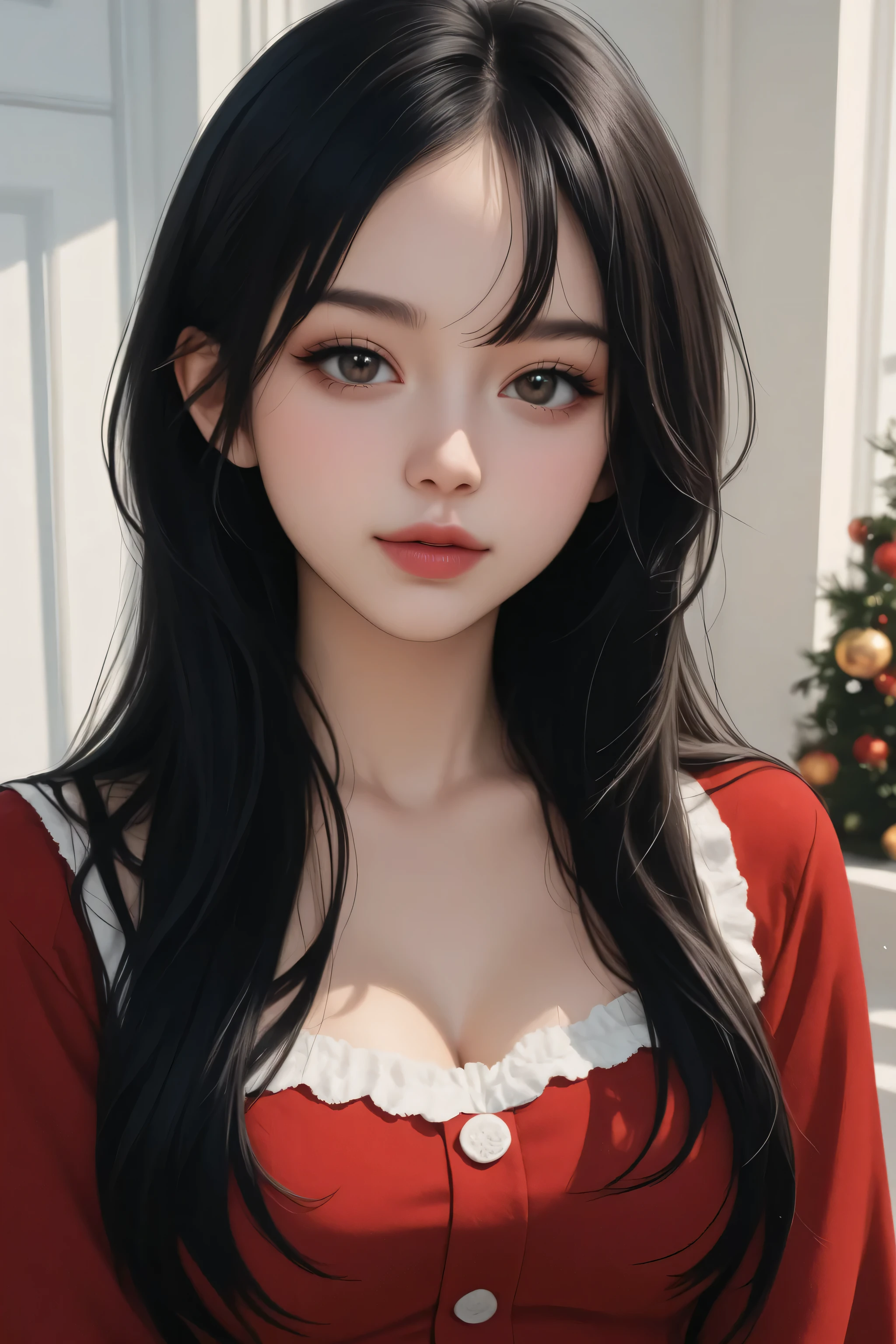 detailed bangs hairs