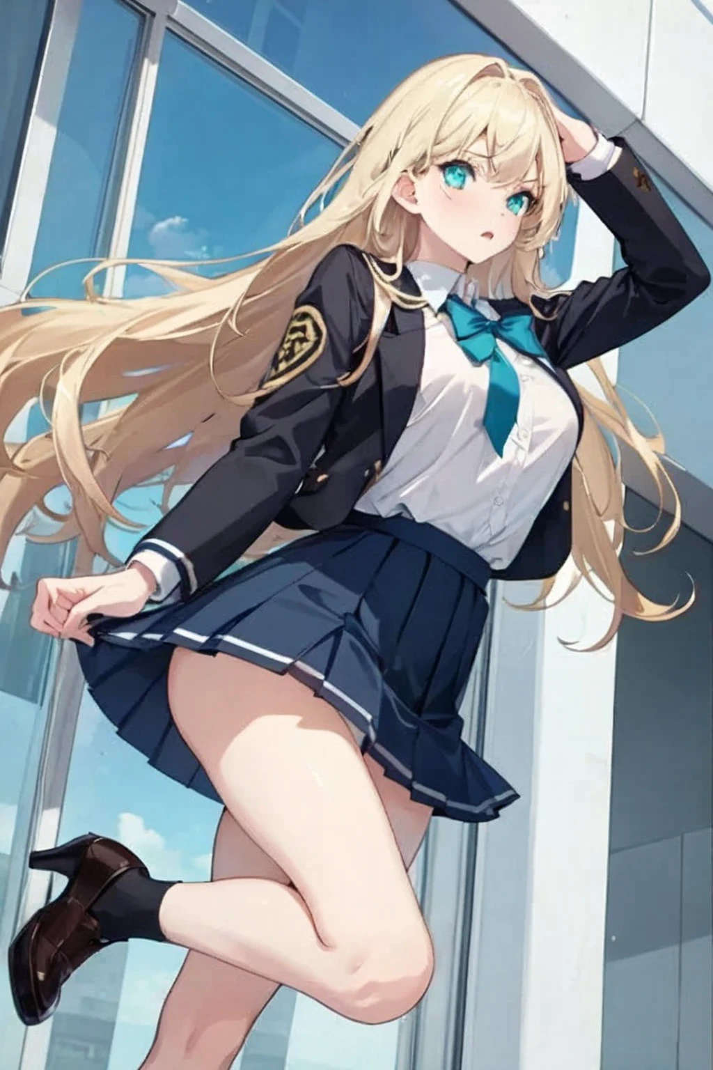 Please organize your hair、