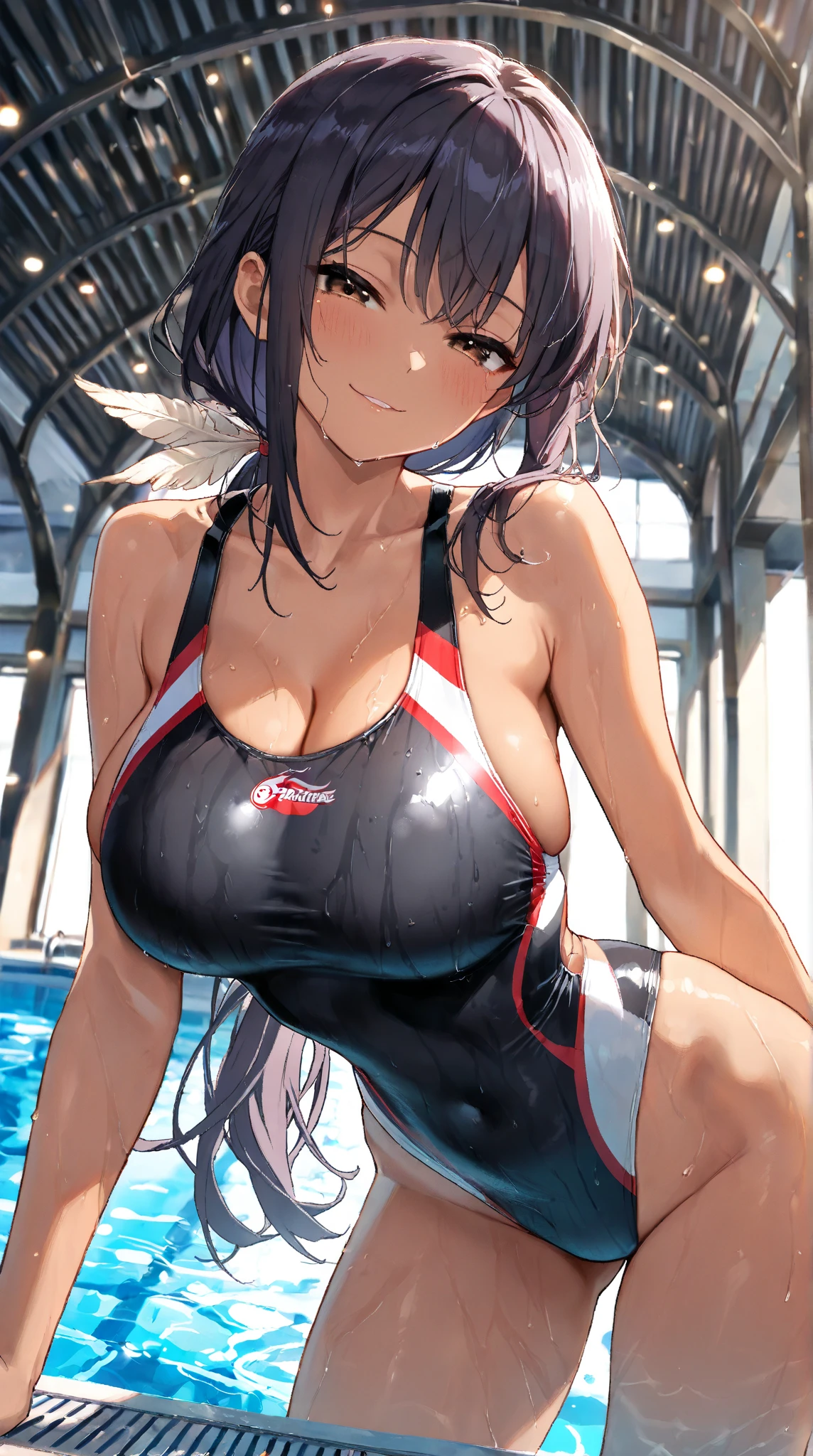 ((a closed mouth:1.5)), ((closed eye:1.5)),