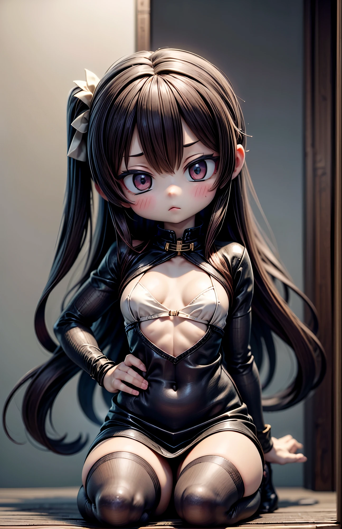 高解像度, 8Kの壁紙, 以上から最高品質, キュートな性格の女性騎士がパーフェクトな戦闘中position, small 守護の冠がバトルショートの準備を強化, ふわふわの毛, 大きな expressive な瞳で、決意と自然な甘さの組み合わせを示します, (詳細な目:1.2), (シャープアイ:1.1), 放ちます、round face それはかなり魅力的に見える, (スムーススキン:1.1), (ツヤのある肌:1.2), 小さな猫の肩当てやハート型のチェーンメイルなど、かわいいカスタマイズが施された精巧なアーマーを身に着けています。, 古代の儀式用の部屋,、フォロワーと見事にコーディネートされた攻撃を行います of magic, では、彼女の魔法の剣は頬に小さな戦傷を負った浄化光、不思議な円と魔法の仕掛け, それはかなり魅力的に見える、彼女の愛らしい特徴を強調するドラマチックな照明効果, 長期にわたる戦いの痕跡や破壊された儀式の構成要素が見られる地下ダンジョン環境, 愛らしい外見の裏に戦術的知性が隠された完璧な戦闘の瞬間、ダイナミックアングル、
