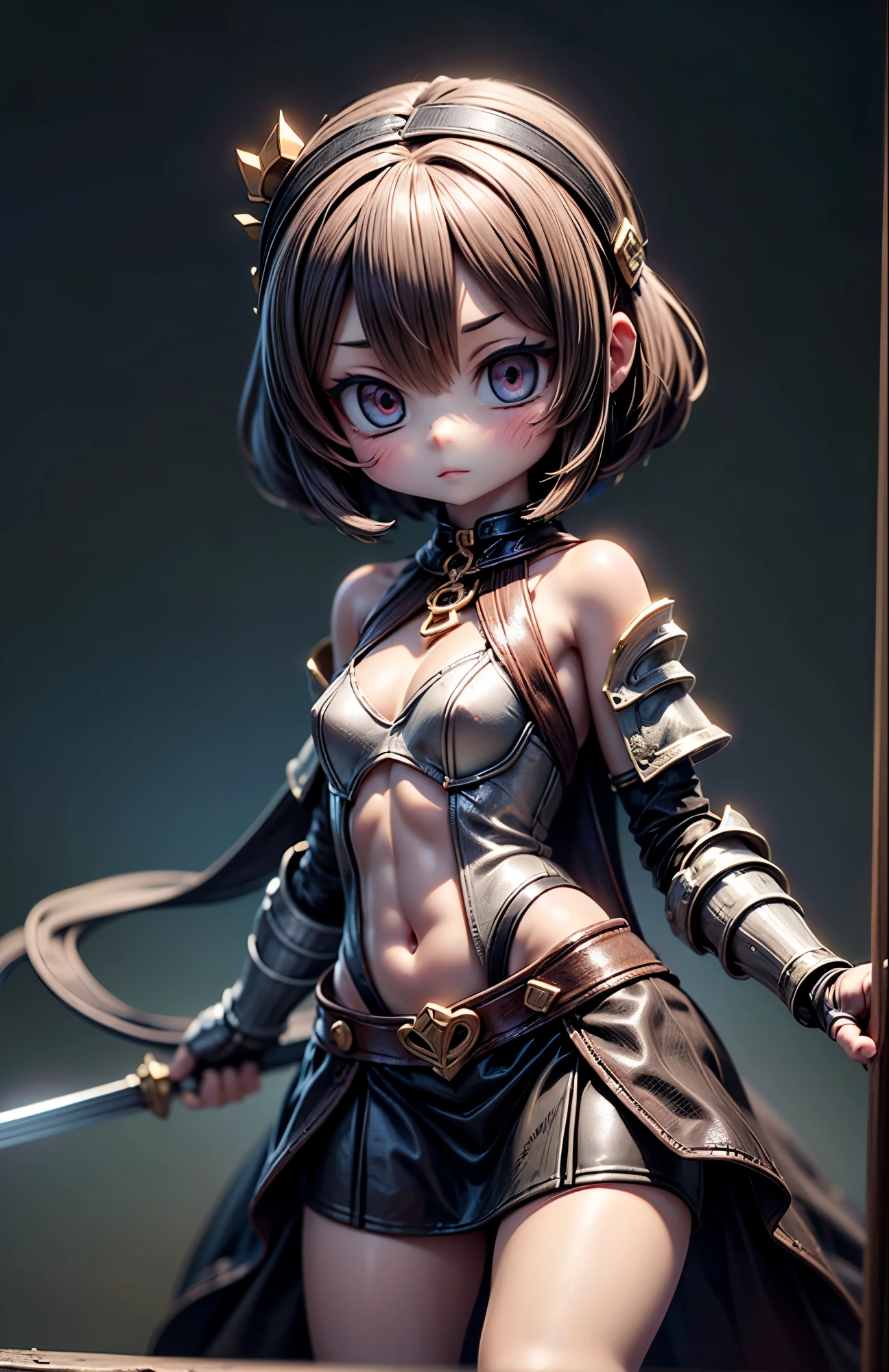 高解像度, 8Kの壁紙, 以上から最高品質, キュートな性格の女性騎士がパーフェクトな戦闘中position, small 守護の冠がバトルショートの準備を強化, ふわふわの毛, 大きな expressive な瞳で、決意と自然な甘さの組み合わせを示します, (詳細な目:1.2), (シャープアイ:1.1), 放ちます、round face それはかなり魅力的に見える, (スムーススキン:1.1), (ツヤのある肌:1.2), 小さな猫の肩当てやハート型のチェーンメイルなど、かわいいカスタマイズが施された精巧なアーマーを身に着けています。, 古代の儀式用の部屋,、フォロワーと見事にコーディネートされた攻撃を行います of magic, では、彼女の魔法の剣は頬に小さな戦傷を負った浄化光、不思議な円と魔法の仕掛け, それはかなり魅力的に見える、彼女の愛らしい特徴を強調するドラマチックな照明効果, 長期にわたる戦いの痕跡や破壊された儀式の構成要素が見られる地下ダンジョン環境, 愛らしい外見の裏に戦術的知性が隠された完璧な戦闘の瞬間
