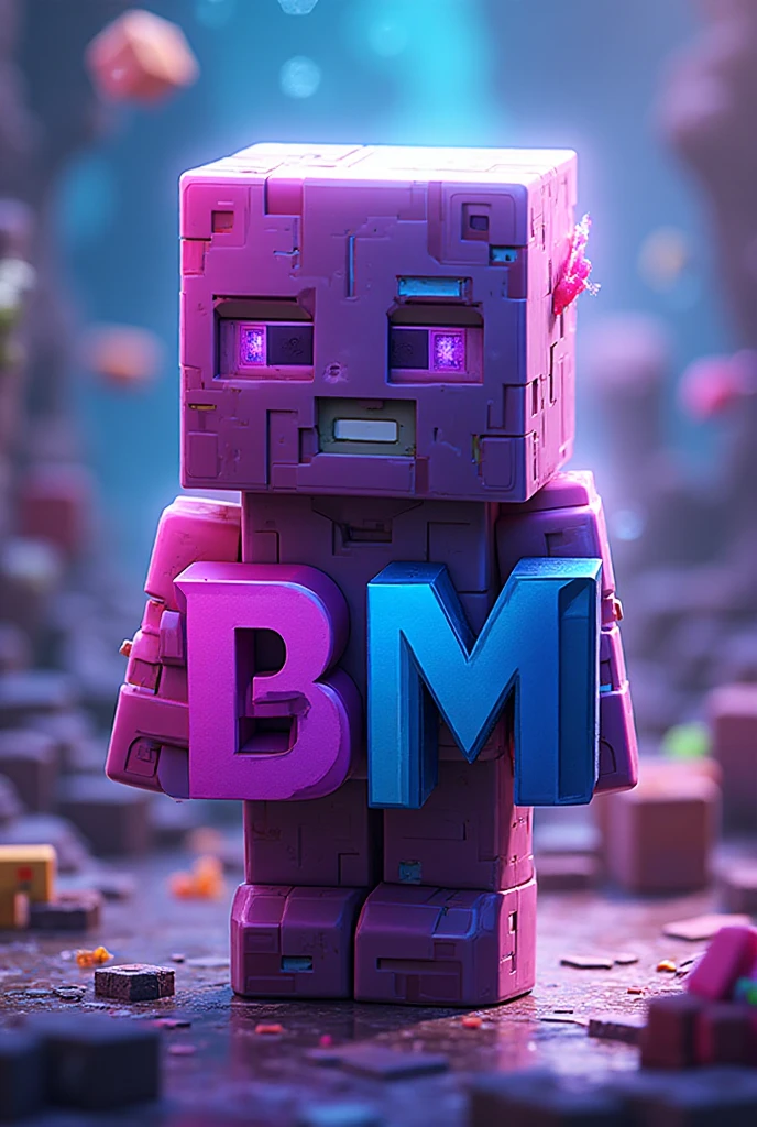 Avatar for the Minecraft server BlockMania. Avatars must have BM text ...