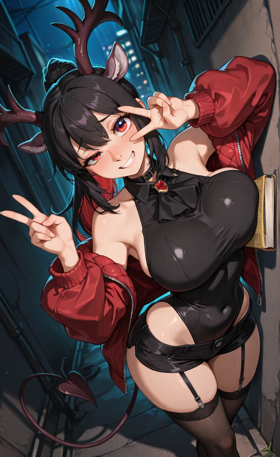 ((((Athletic  goth milf toned body, ?????????????)))) pale skin black hair yellow eyes sad frown blush ???????? skintight jumpsuit plugsuit pilot suit, tickled, arms restrained, tickled by robotic hands. Hysterical laughter, wide eyed.