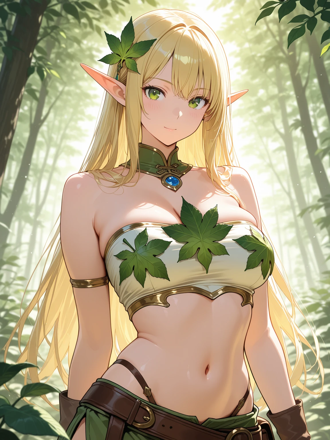 　flower　monster　woman　Blonde　Alraune　