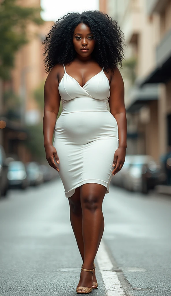 25 years kerala chubby fat hijabi housewife, wearing black sleeveless tshirt at night club, high heel shoes, standing position, dark lipstick