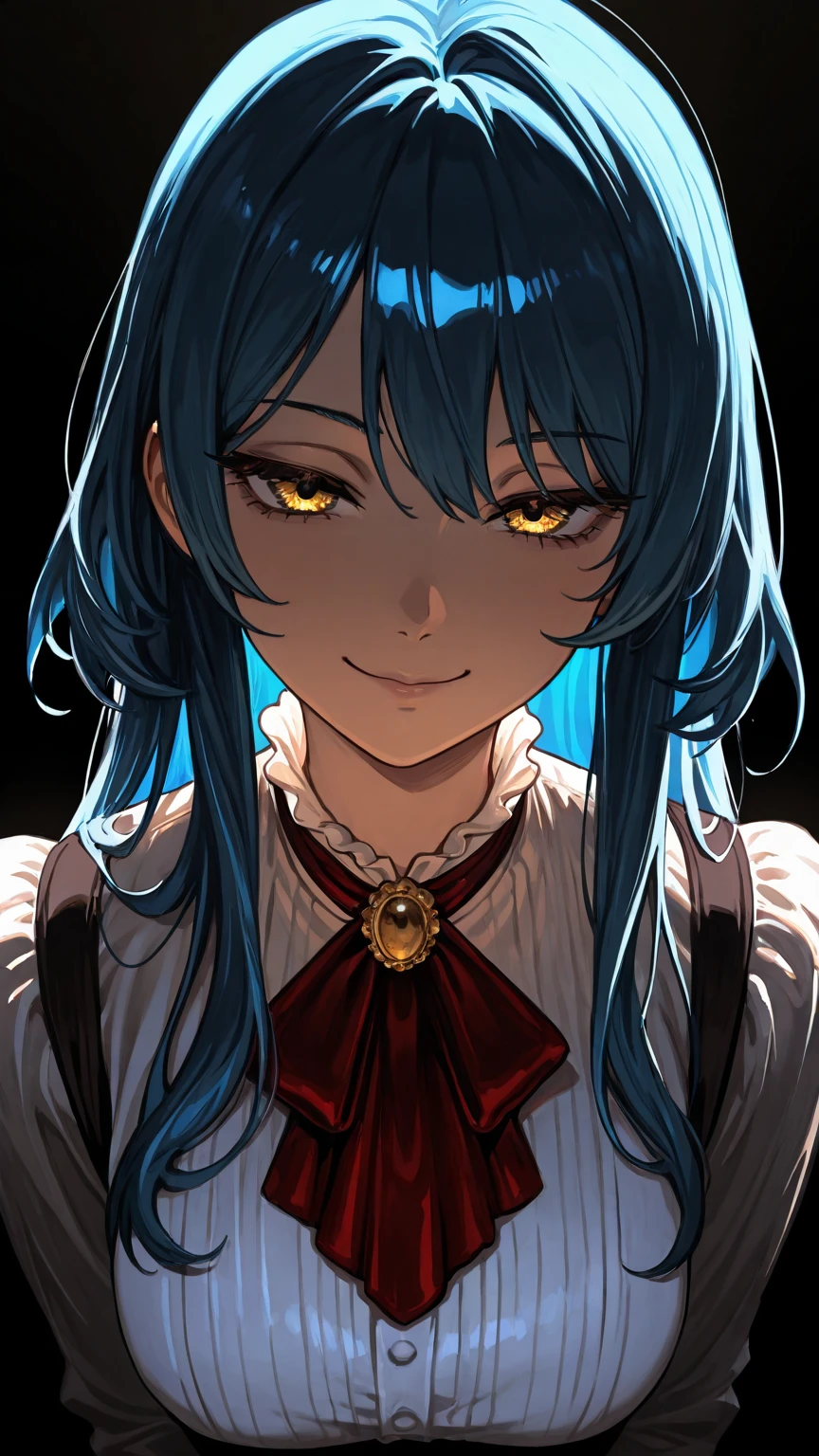 (blue pencil sketch:1.4), blue color, drawning, busty elf