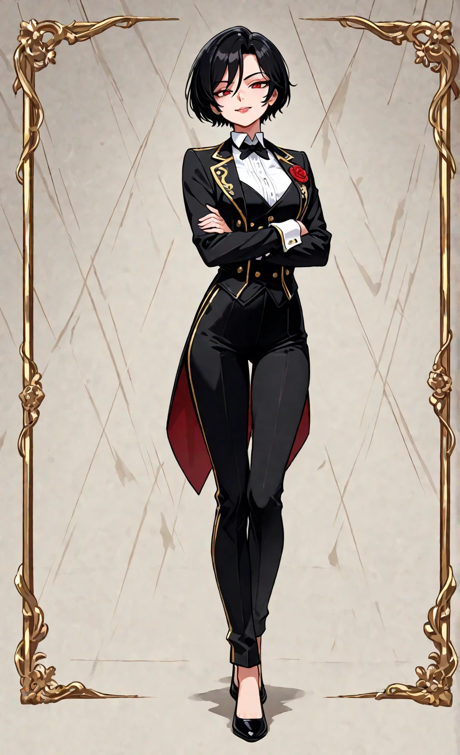 (((full body photo))) 1girl, solo,   snow white, short hair, black hair, bow, brown eyes, handcuffs, high and , magnificent face, perfect body, provocative, friendly,  , pantyhose, high and sexy  hips, busty, happy. ((Full body photo, standing, on the floor)) (artwork, maximum quality, best quality, official art, beautiful and aesthetic:1.2), (1 girl:1.4), extremely detailed, Losing money, Sensual, Full body, sensual pose, 
