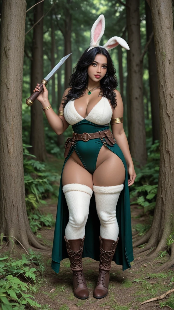 MEDIEVAL SWIMSUIT, GRAY COLOR OF MEDIEVAL ARMOR, MEDIEVAL SWIMSUIT, her  accentuated by the elaborate, Elegant armor she wears. Her narrow waist contrasts sharply with her generous ., with a determined look, the lush forest behind her serving as a breathtaking backdrop, its details highlighted by lighting, wearing swimsuit, WEARING SWIMSUIT PANTIES, wearing swimsuit, just in a swimsuit, MEDIEVAL SWIMSUIT, STANDING IN A SWIMSUIT, IN FRONT IN A SWIMSUIT